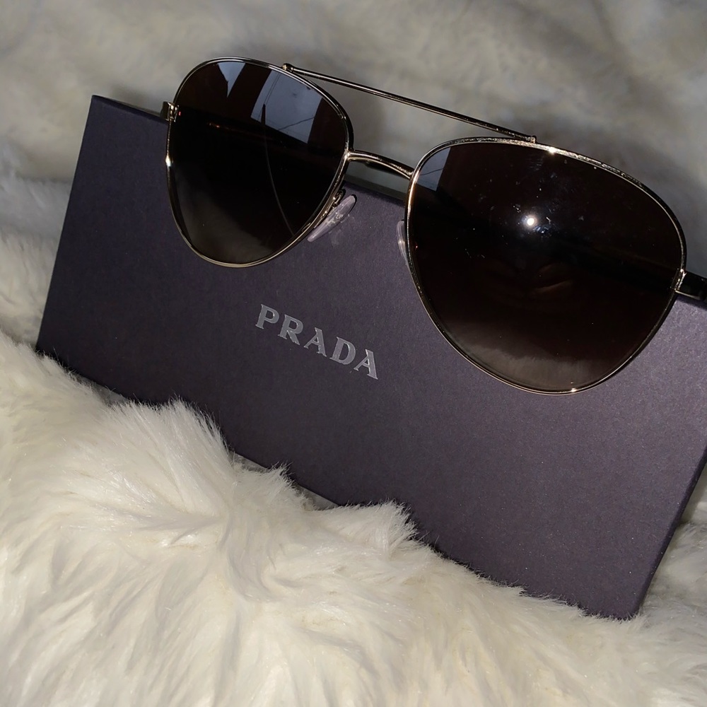 Authentic Prada Aviators - Picture 3 of 8